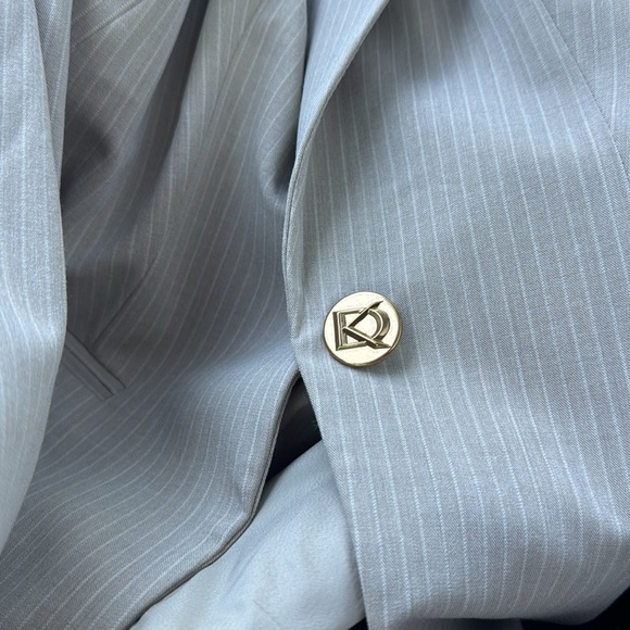 NWT 💎 Donna Karan pinstripe blazer - Picture 7 of 9